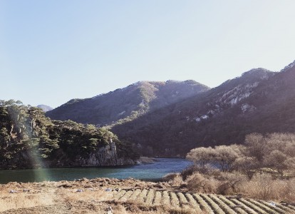 선유대의 겨울